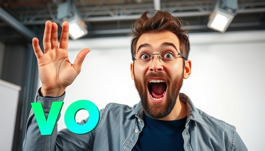 Google Gemini 2.5 Flash Light promotion with surprised man.