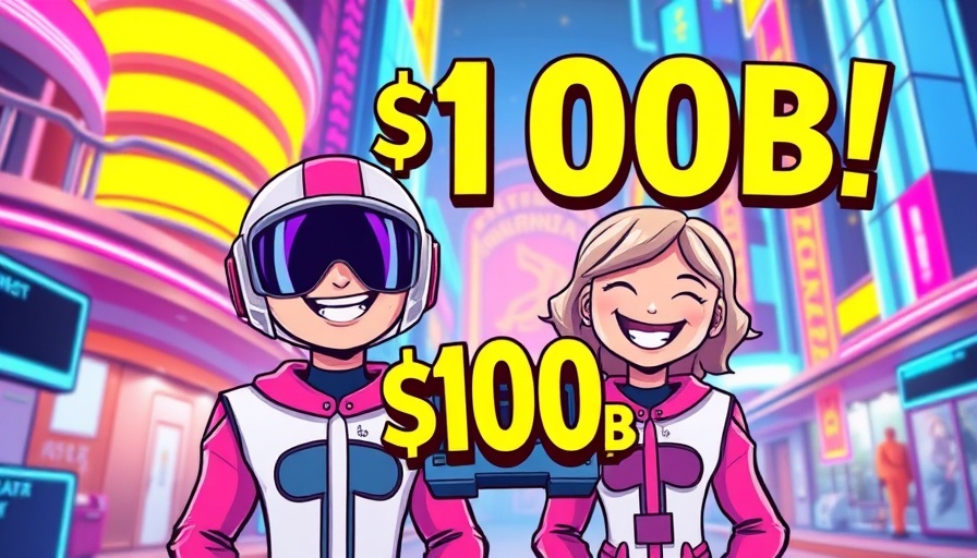 Colorful illustration of Nvidia OpenAI $100B investment celebration