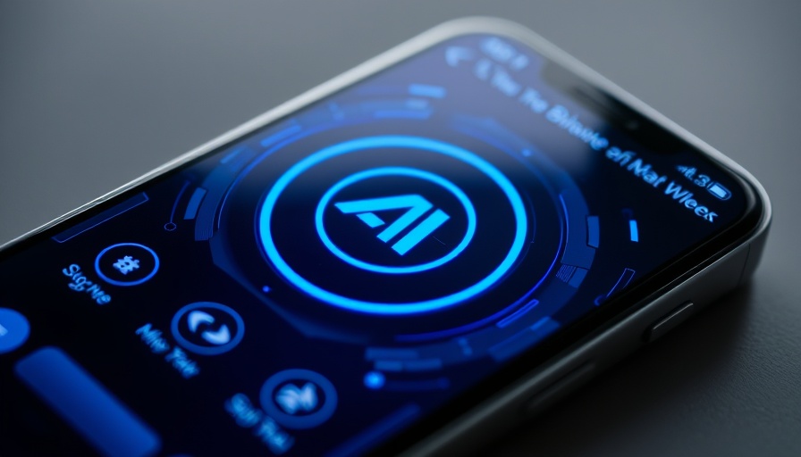 Lovart AI Super Agent Update on a smartphone screen showing app interface.