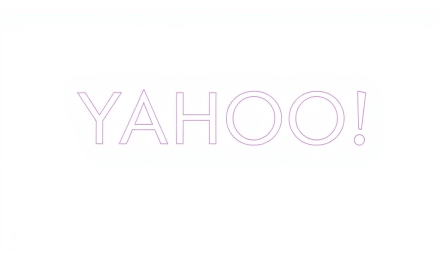 Yahoo Finance logo on a white background.