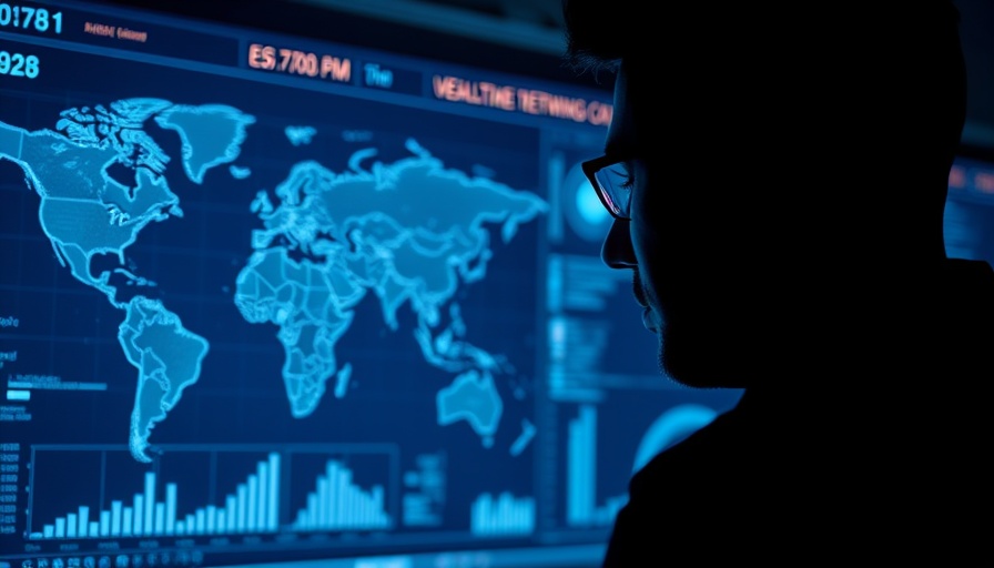 Real-Time Screening data analyzed by a professional on a digital screen.
