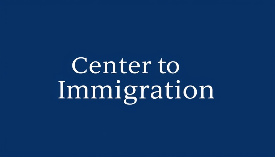 Center for Immigration Studies logo, Trump Immigration Policy for Business.