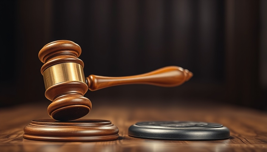 Judge's gavel impacting immigration decisions in court.