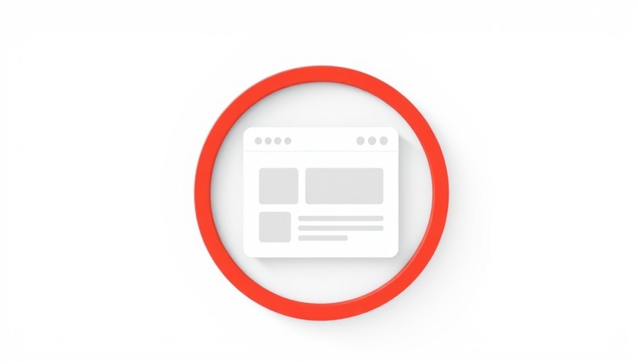 Minimalistic forum icon with red outline for F J and M Visa Appointments