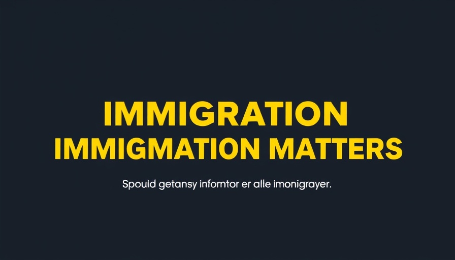 Immigration lawyer ad highlighting lawyer services.