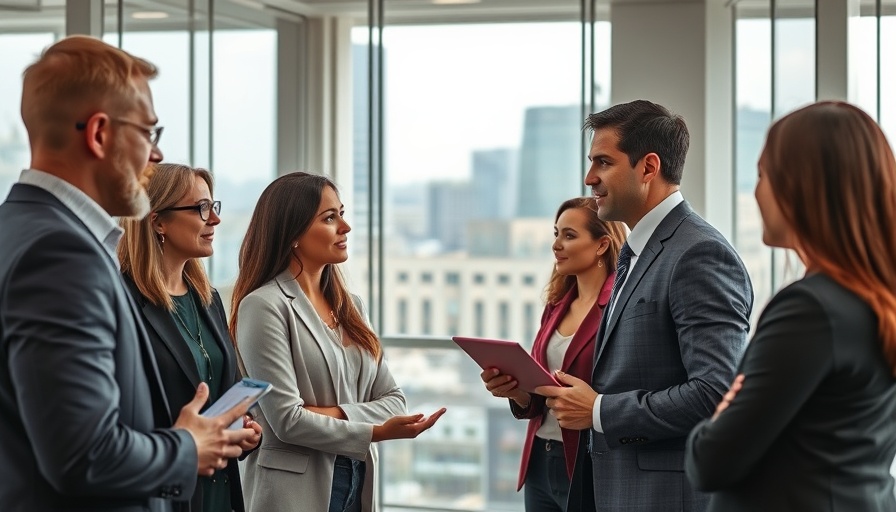 F M J Visa Appointments Open in modern office setting.