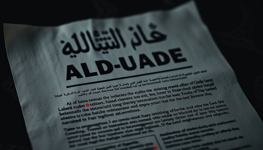Symbolic depiction of Al-Qaeda threats post-Zawahiri