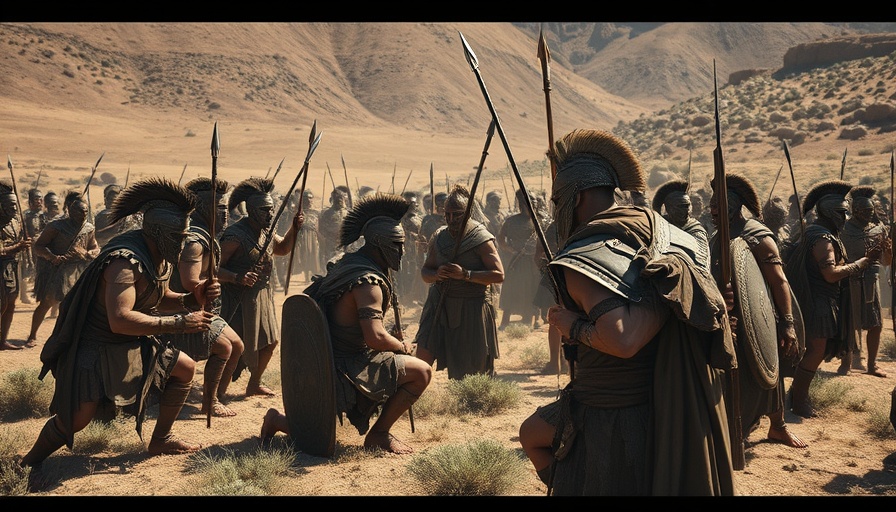 Ancient warriors illustrating the origins of unconventional warfare.