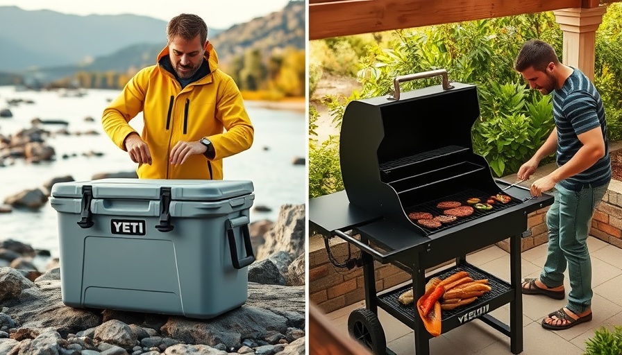 Fourth of July Sales: Yeti cooler and barbecue grill