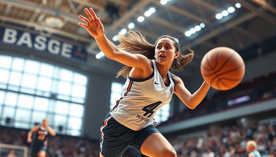 WNBA player in action at indoor arena, highlighting expansion cities.