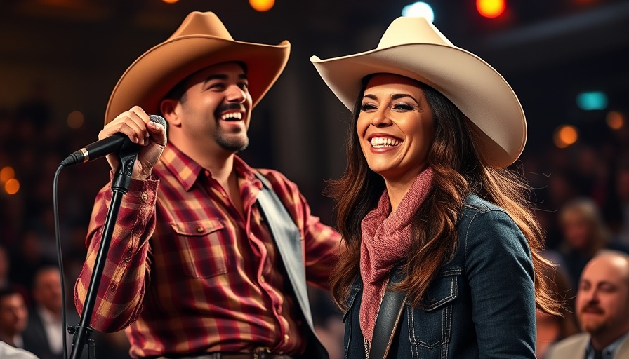 Gavin Adcock Beyoncé Cowboy Carter Album scene with energetic performance and stylish attire.