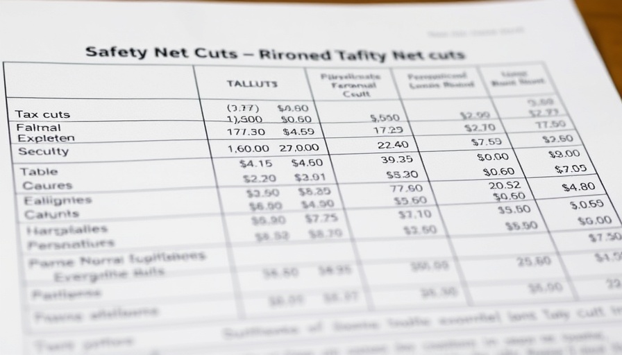 Republican Megabill details tax cuts and safety net cuts.