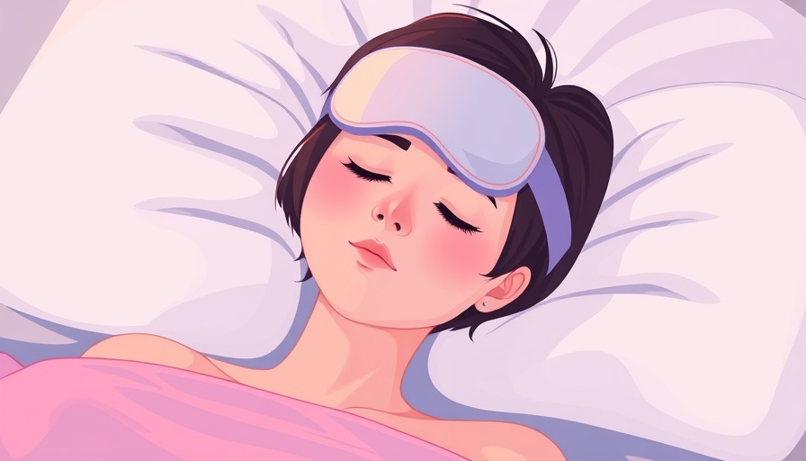 Sleep wellness treatments Boston - Woman sleeping peacefully wearing eye mask.