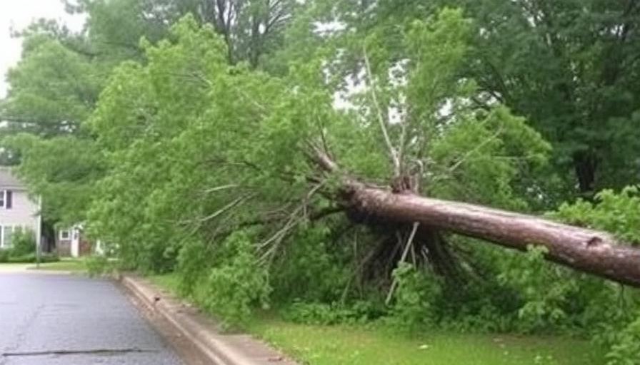 Downed trees, other minor damage after strong storms move through Mass.