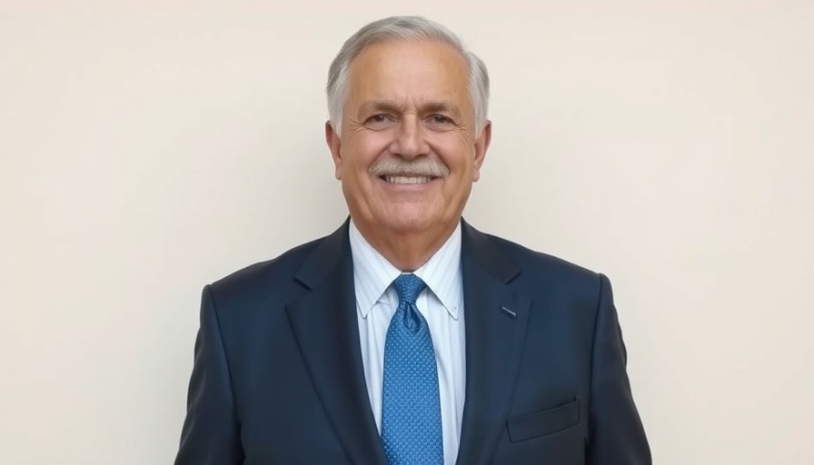 Businessman wearing suit and tie, related to L.A. Times public plan.