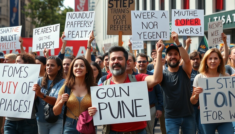 Israeli opposition to Gaza war protest with banners and signs.