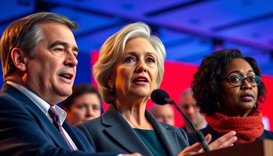 Candidates discussing California governor race 2026 during event