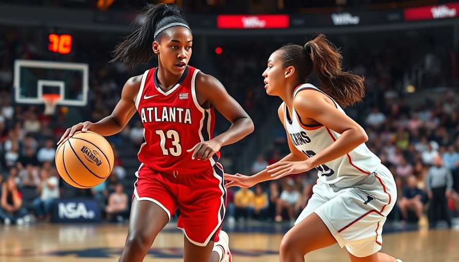WNBA players in intense game, showcasing WNBA game disruptions context.