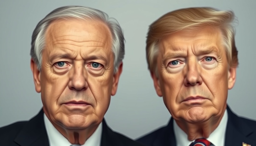 Close-up of two leaders during Trump-Putin summit
