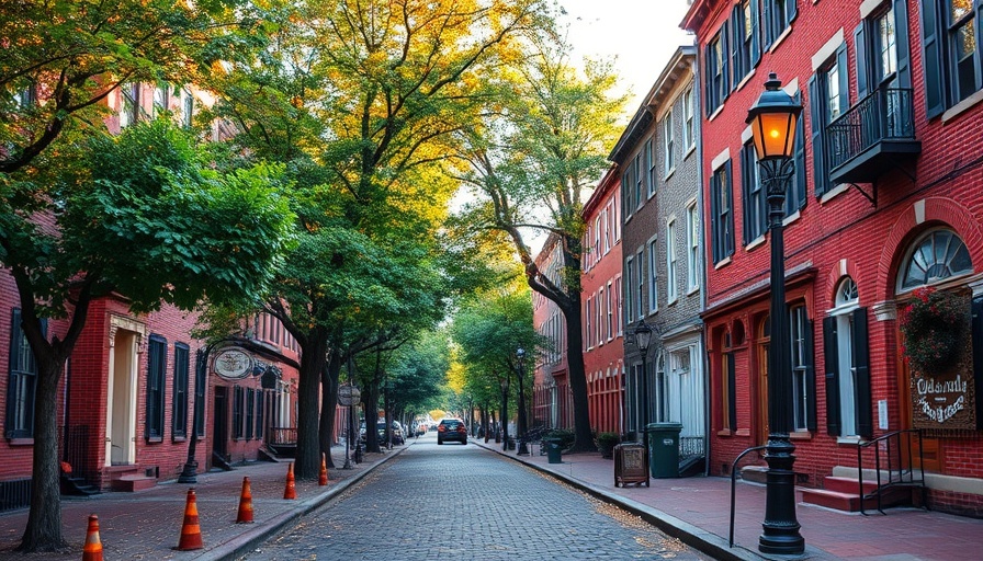 Picturesque Beacon Hill street with historic charm.