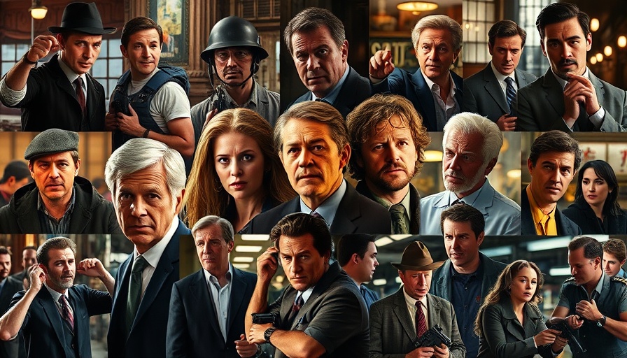 Collage of iconic Boston movies scenes for crossword.