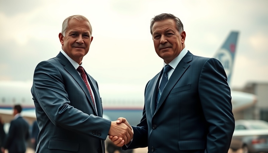 Two leaders shake hands at summit, Russians made concessions at summit.