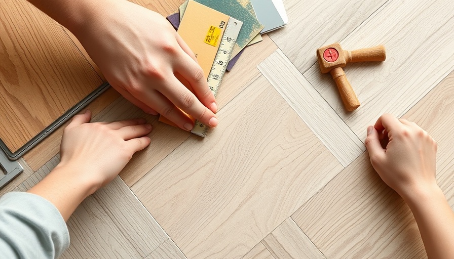 Flooring tools and materials for starting a flooring business