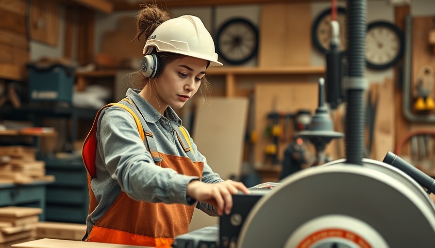 Focused young woodworker in a workshop, highlighting capital expenditures for small businesses.