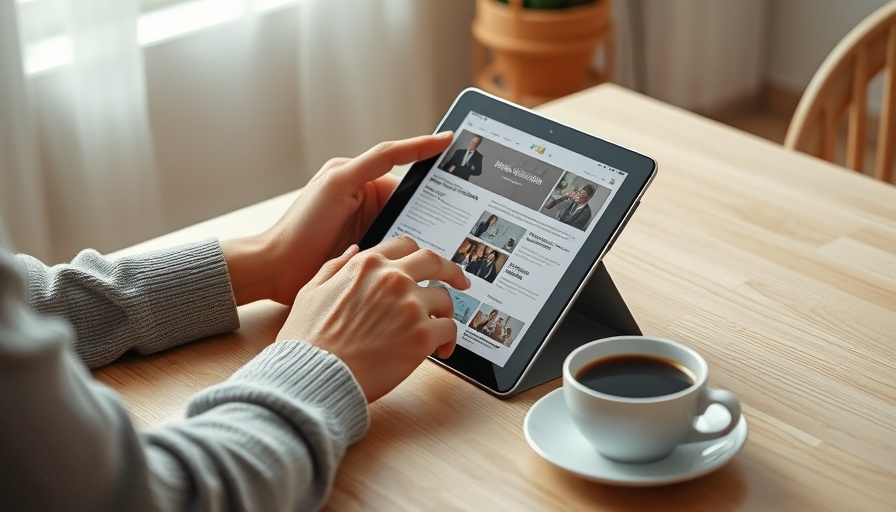 Person reading news on tablet, DHS immigration proposal changes.