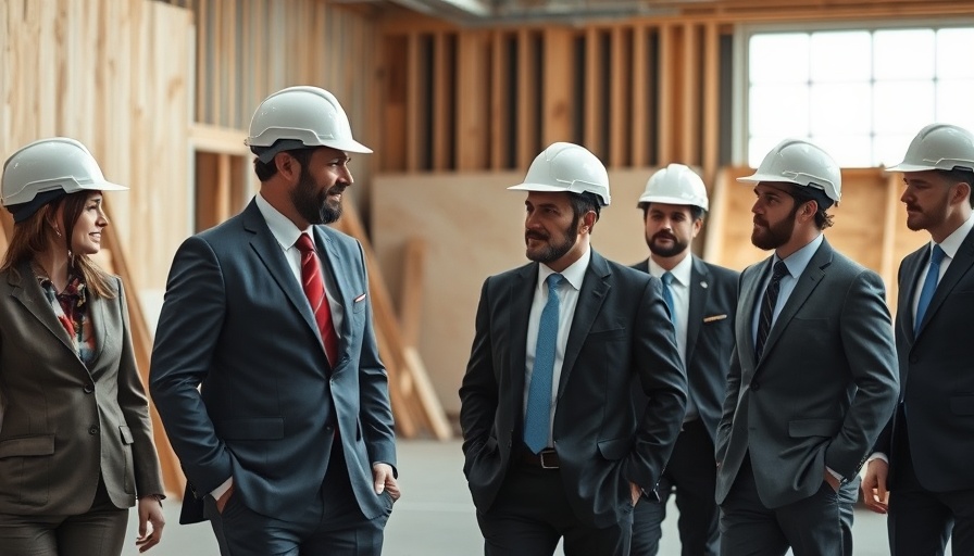 Professionals in helmets discuss plans on a construction site, Trump's Plan to Pack the Fed.