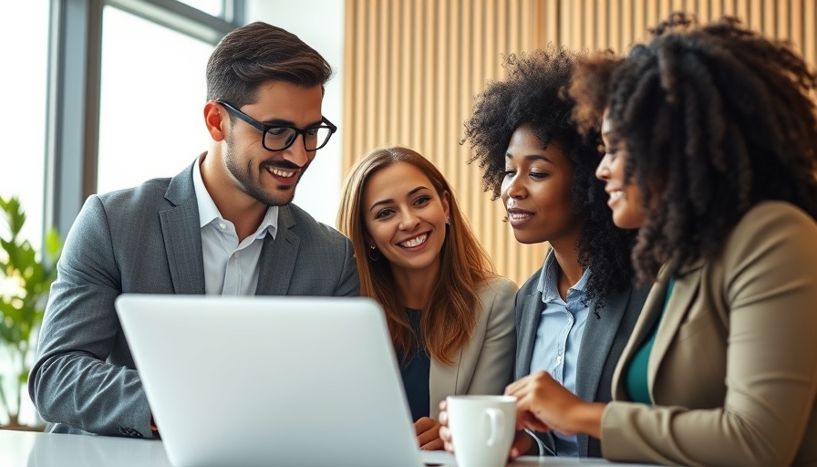 Diverse team discussing a finance plan in a business plan.