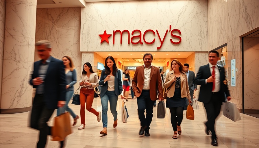 Shoppers at Macy's reflecting earnings estimates environment.
