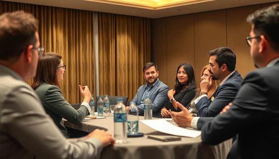 Panel discusses hidden job market opportunities in conference setting.