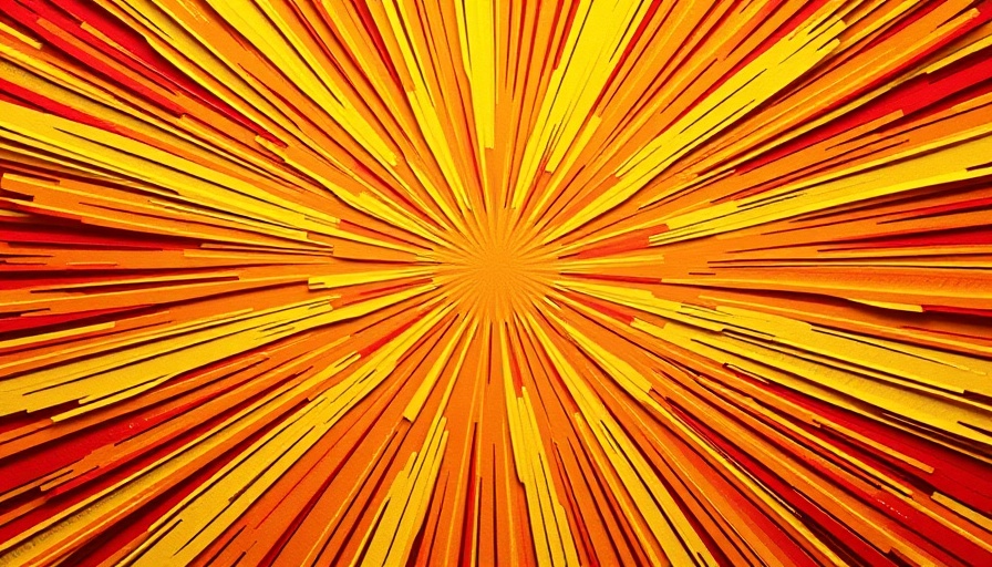 CBS News Sunday Morning highlights sunburst design with vivid colors.