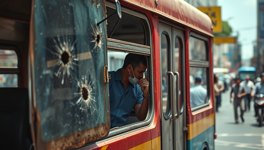 Bullet-riddled bus after Jerusalem bus station shooting incident.