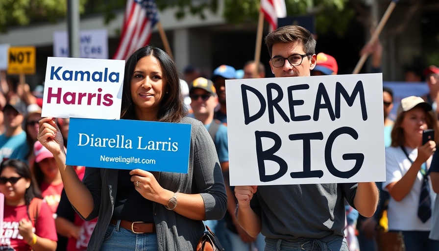 Gen Z gender divide in political rally with contrasting supporters.