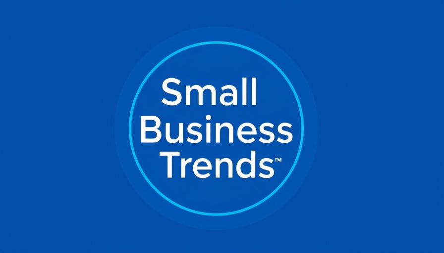 Blue circular logo for Small Business Trends.