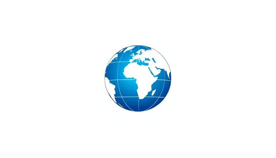 Minimalistic globe logo symbolizing global connection.
