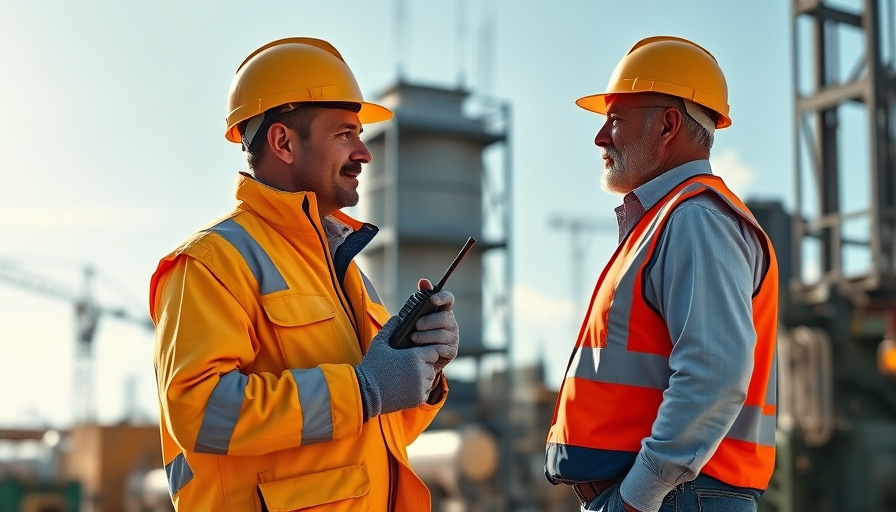 Construction workers demonstrating an effective onboarding process on-site.