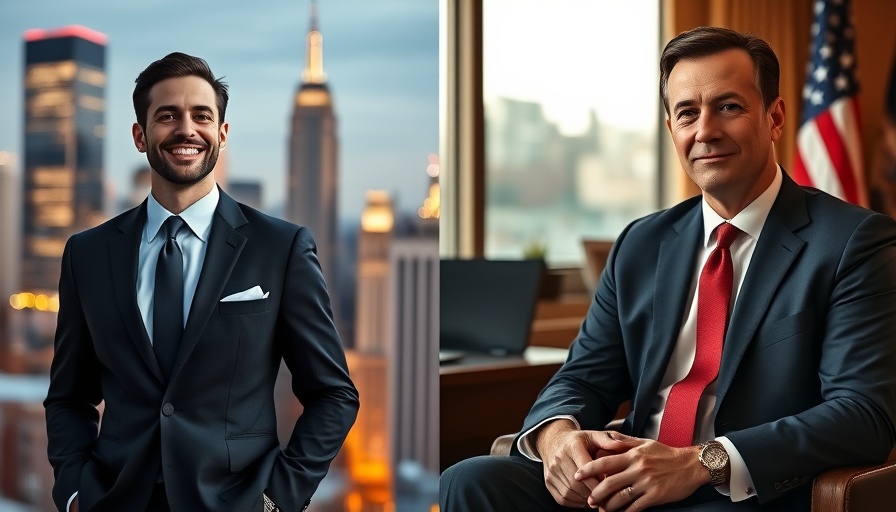ABC suspends Jimmy Kimmel; split image of two men in suits, different expressions.