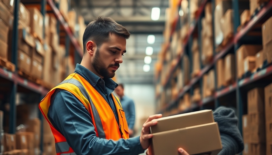 Warehouse worker scanning inventory with tablet, Best Inventory Control Software Solutions.