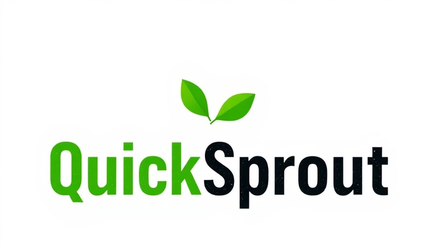 QuickSprout logo in green and gray colors.