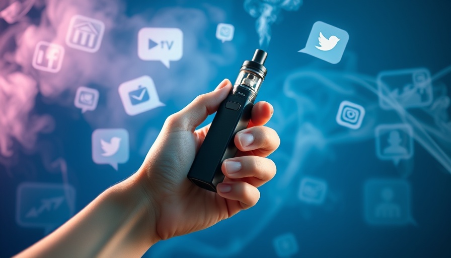 Innovative marketing ideas for your vape store with digital elements.