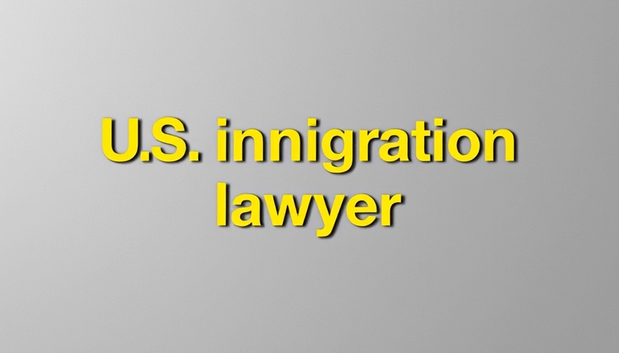 Graphic promoting U.S. immigration lawyer services for H-1B Visa Fee Changes 2025.