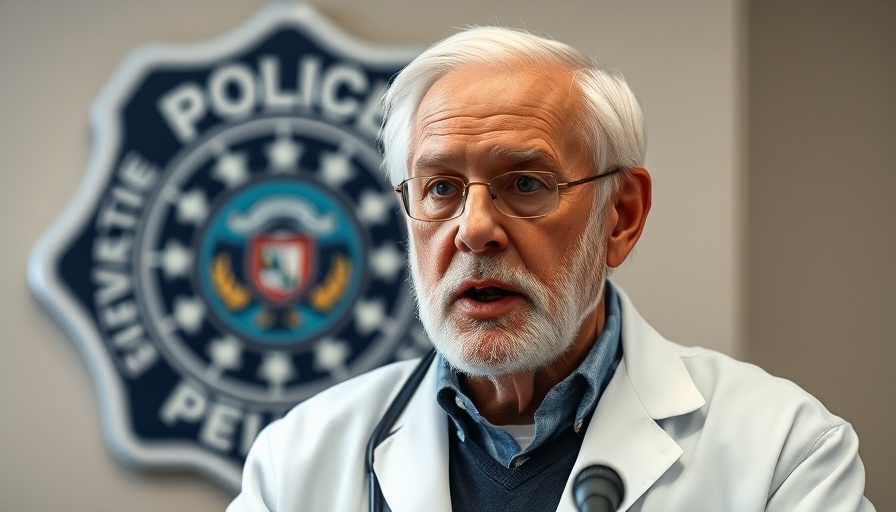 Elderly man discussing Michigan church shooting victims