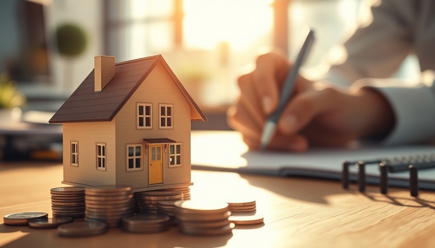 Close-up of coins and a miniature house representing best hard money lenders 2025.
