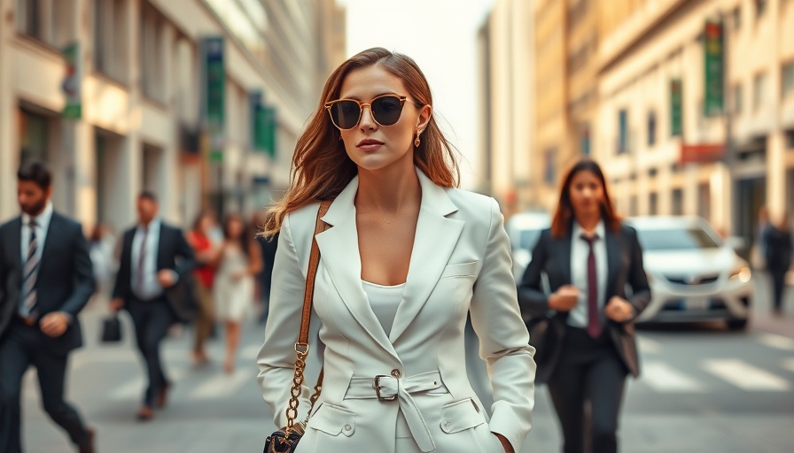 Confident women walking, related to Charlie Javice fraud case, urban background.
