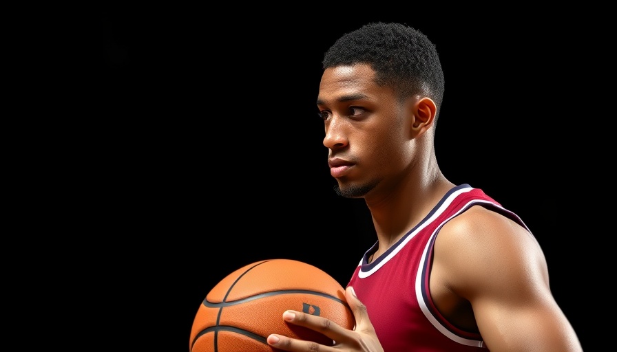 Lawrence Moten Syracuse legend focused on a basketball shot.