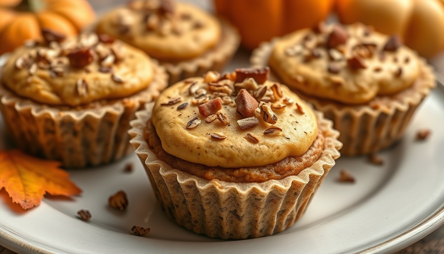 Delicious pumpkin oatmeal cream pies on a rustic plate.