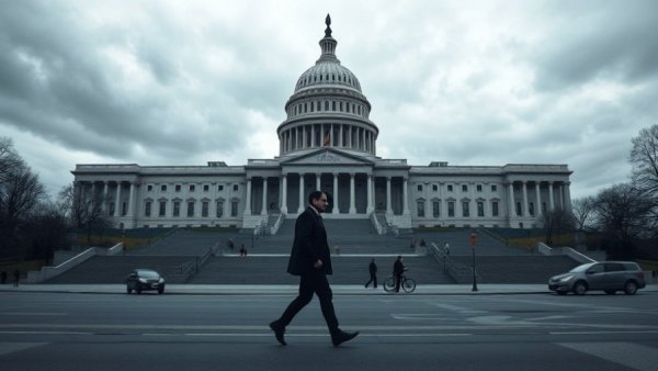 US Capitol with person walking, linking to ACA subsidies in South Carolina.